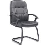 Cavalier Leather Conference Chair - 24 Hr Delivery