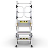 Climb It Warehouse steps with Safety Lock