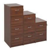 Wooden Foolscap Executive Filing Cabinets - 24 Hr Delivery