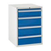 Euroslide 600 - 4 Drawer Cabinet