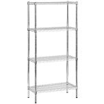 Boltless Chrome and Epoxy Coated Wire Shelving