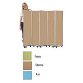 Easy Clean Mobile Concertina Room Divider