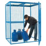 Lock-Up Security Cages - In Use