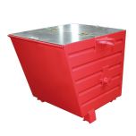 Galvanised Lids for Stacking Tipping Skips